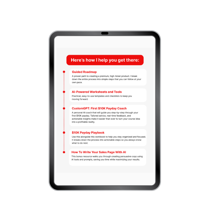 Here's how I help you get there